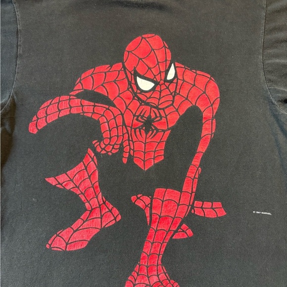 Vintage 1997 Marvel Spider-Man T-shirt Small - Picture 4 of 7